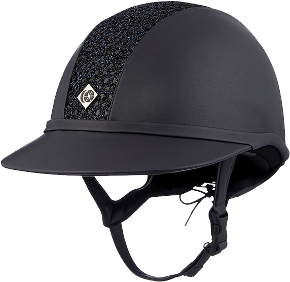 Charles Owen Ayr8 Leather Look Helmet (600x600), Png Download