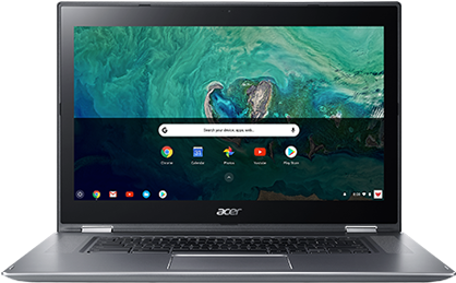 Acer Chromebook Spin 15 Cp315 - Acer Chromebook 13 2018 (474x351), Png Download