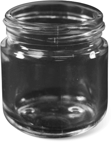 Glass Jars - Monochrome (381x475), Png Download