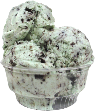 Mint Chocolate Cookie - Transparent Mint Ice Cream Png (500x500), Png Download