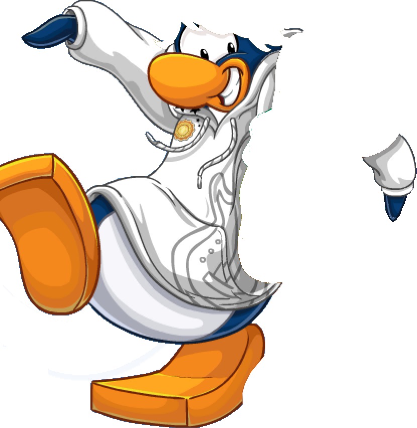 Mppsnov13 Page5 Blue Penguin No Hair - Club Penguin Blue Hair (830x852), Png Download