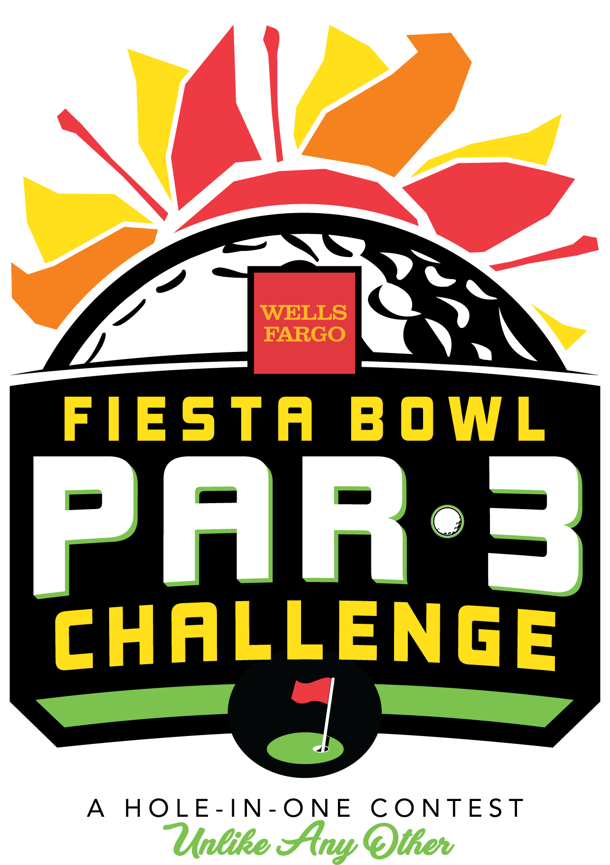 Fiesta Bowl Par 3 Challenge - Wells Fargo (1440x1800), Png Download