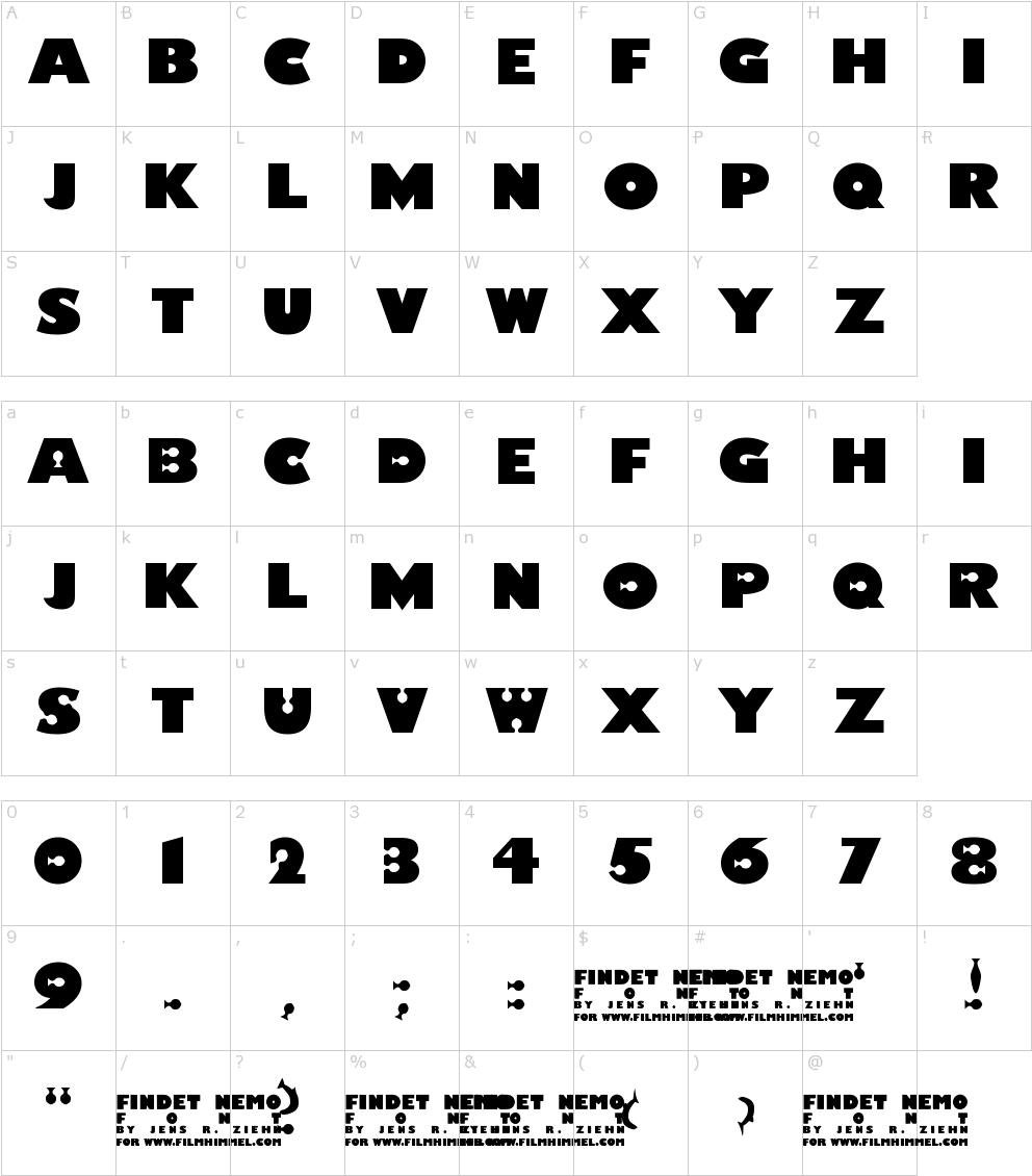 Findet Nemo Font - Marijuana Font (1000x1150), Png Download