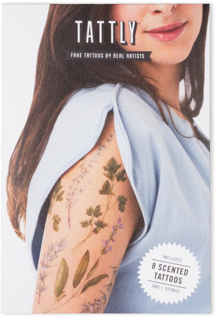 Bouquet Garni Set - Scented Tattoo (690x690), Png Download