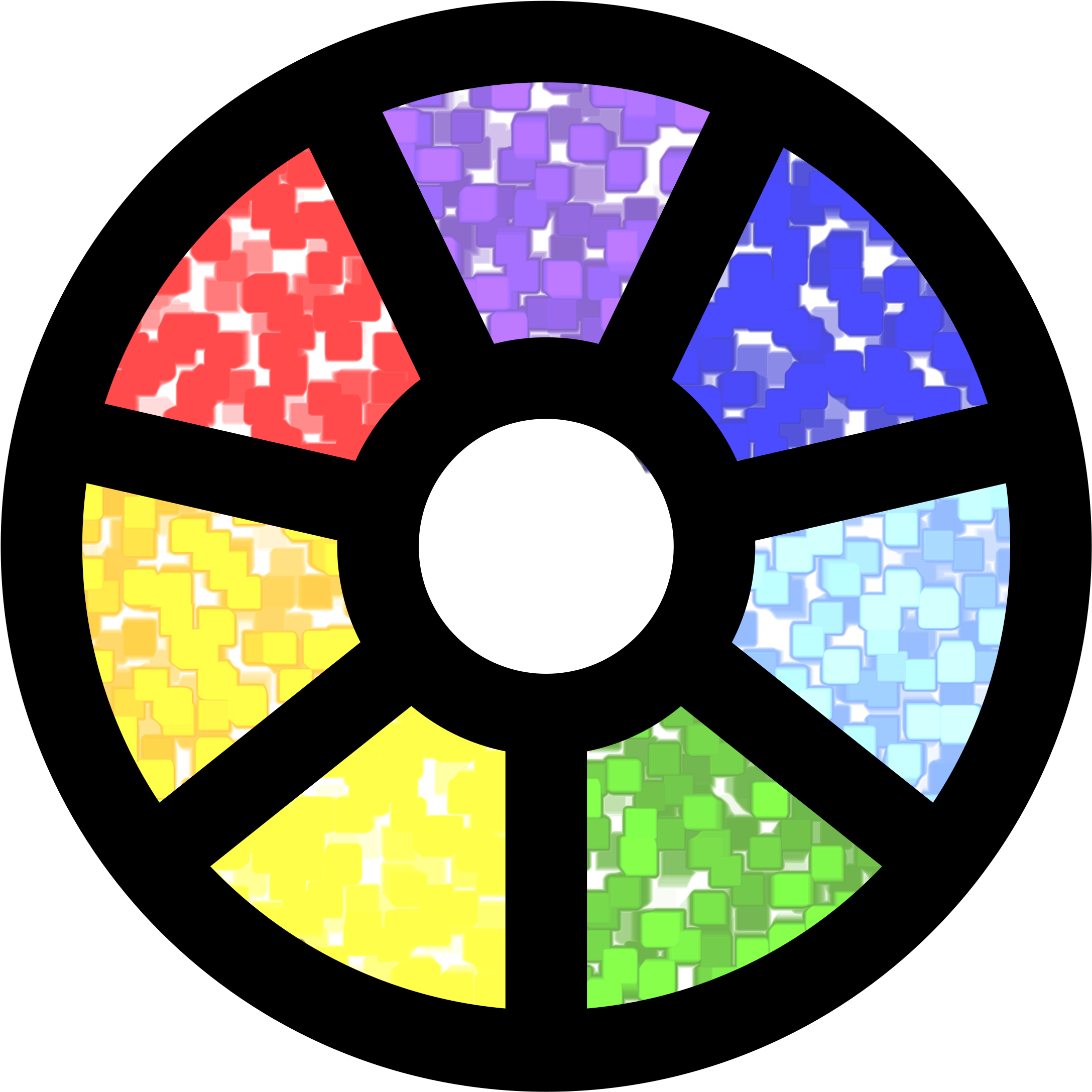 This Free Icons Png Design Of Heptagon Vitral Remix (2378x2400), Png Download