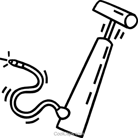 Air Pump Royalty Free Vector Clip Art Illustration - Air Pump Clipart (480x480), Png Download