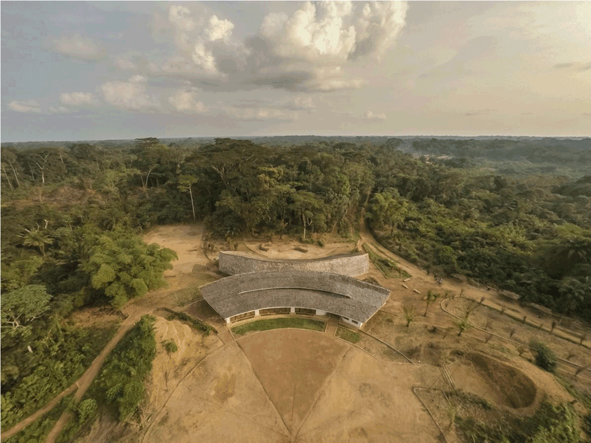 Africa Architecture Design - Architecture (1600x900), Png Download
