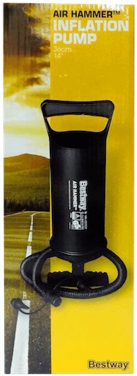 Air Pump 35 Cm - Bestway Air Hammer Hand Inflation Pump (240x574), Png Download