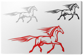 Running Horse (400x400), Png Download