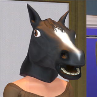 Four Kings Casino & Slots - Horse Mask Female (600x315), Png Download