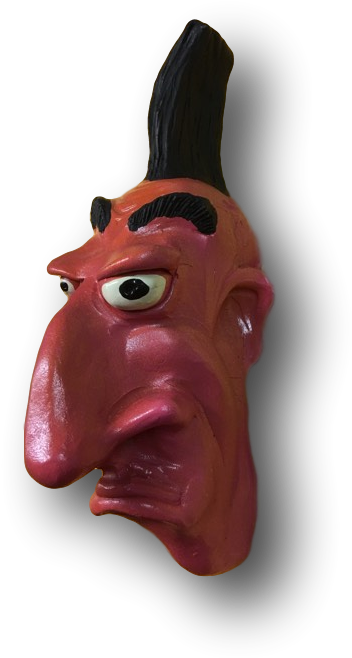 Red And Black Seminole Mask - Black Seminoles (667x666), Png Download