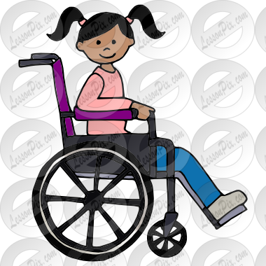 Handicapped Cliparts - Special Needs Sports Clipart (380x380), Png Download