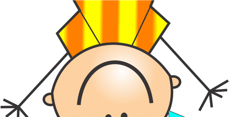 Clipart Girl Stick Figure Doing Handstand Handstand - Girl Doing Cartwheel Clipart (875x410), Png Download