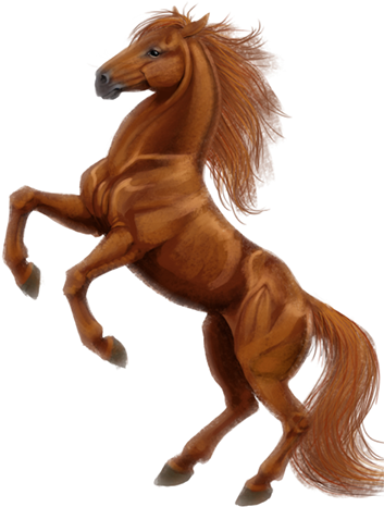 Horse Color Genetics (360x488), Png Download