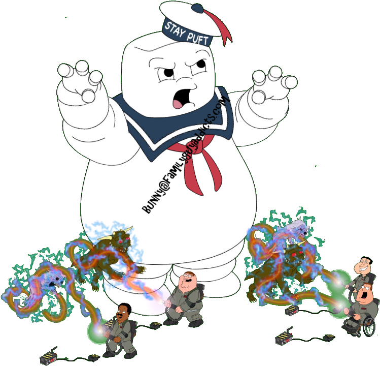 Stay Puft Marshmallow Man Vs Michelin Man - Stay Puft Marshmallow Man Voice (776x736), Png Download