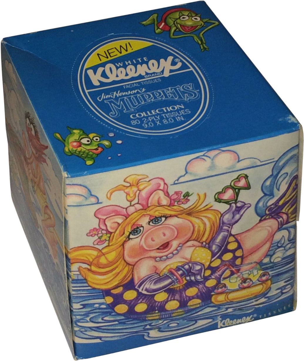 Muppet Kleenex 02 - Box (1054x1248), Png Download