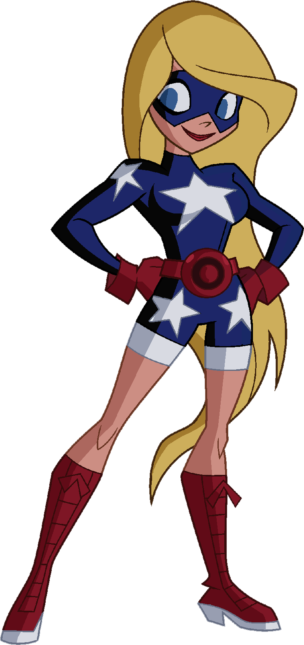 Justice League Action Stargirl (2449x2371), Png Download