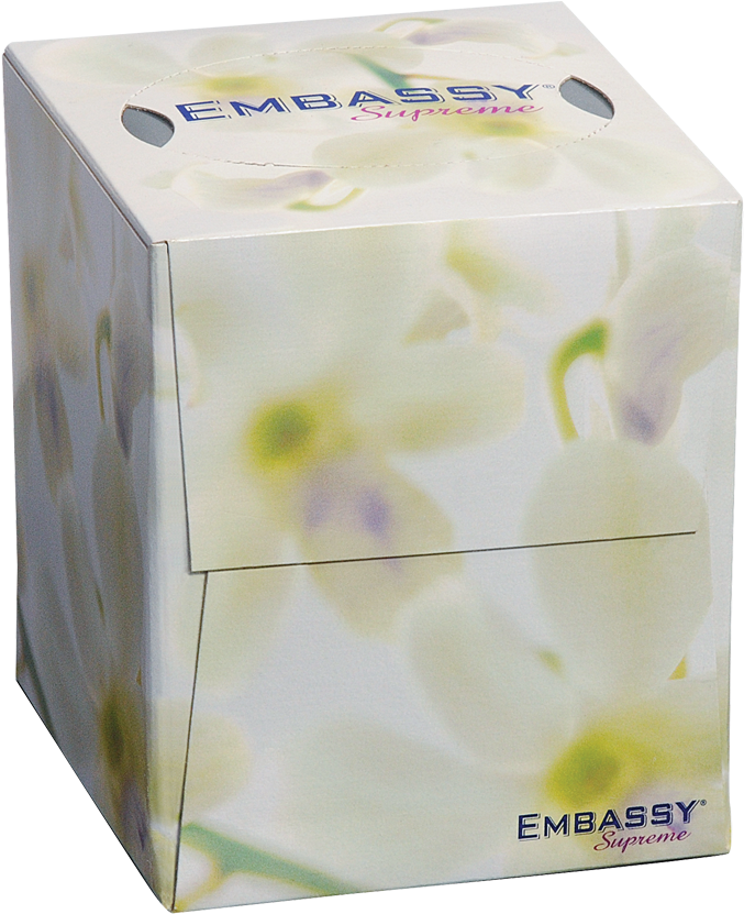 Embassy® Supreme Facial Tissue - Facial Tissue (850x850), Png Download