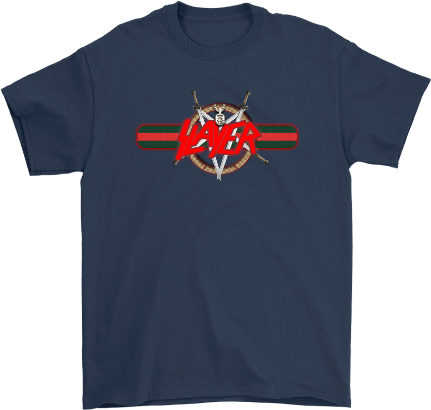 Gucci Band Slayer Heavy Metal Band Logo Music Shirts - Luck Isn T A Superpower (1024x1024), Png Download