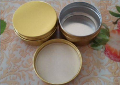 80ml Empty Jars Aluminum Empty Silver Containers Cosmetic - Chair (500x500), Png Download