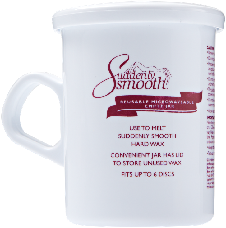 Suddenly Smooth Empty Microwavable Jar (750x750), Png Download