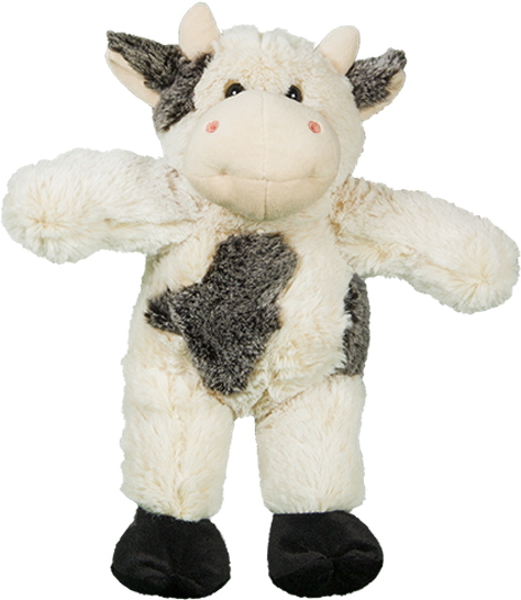 Baby Cow - Cuddly Soft 8 Inch Stuffed Bessie The Cow...we Stuff (520x600), Png Download