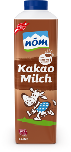 Nöm Cacao Milk 1l 1,5% - Nöm Kakaomilch (400x570), Png Download