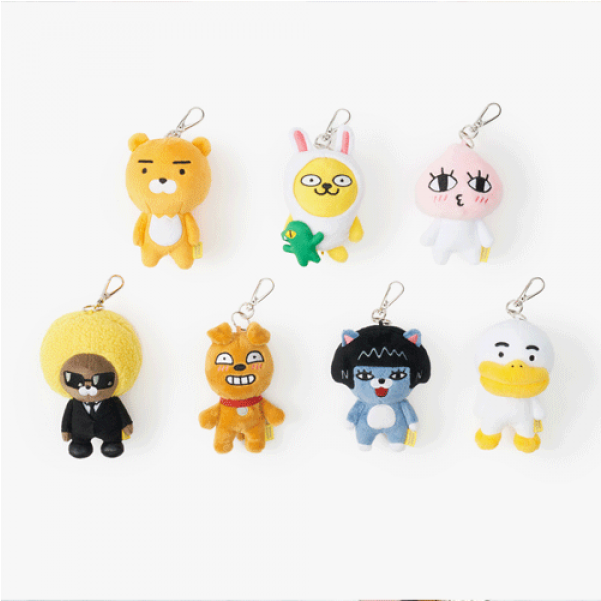 Kakao Friends Key Chain [ryan] (600x860), Png Download