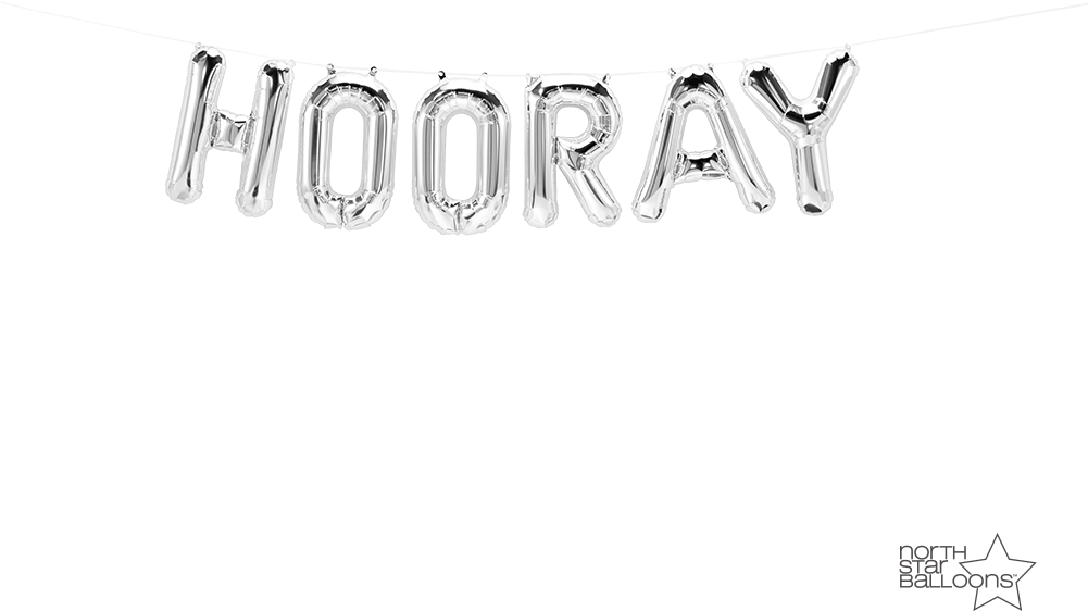 Hooray Kit 16 In (1000x1000), Png Download