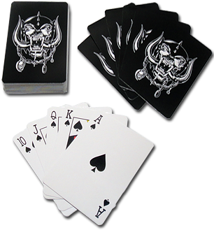 Ace Of Spades Motörhead Playing Cards - Motorhead Official 2018 Calendar - Square Wall Format (306x400), Png Download