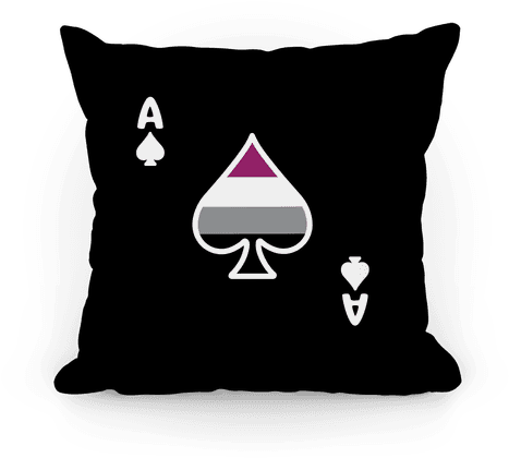 Asexual Card Pillow - Going For A Nap (484x484), Png Download