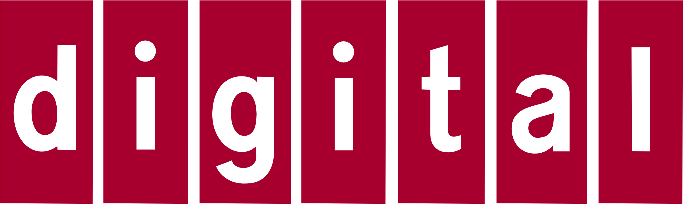 Behold, The Digital Electronics Corporation Logo - Digital Equipment Corporation (2334x726), Png Download