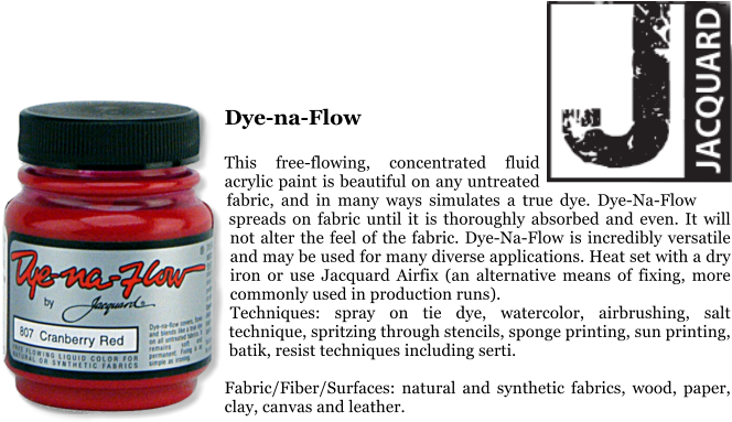 Dye Na Flow This Free Flowing, Concentrated Fluid Acrylic - Jacquard Dye-na-flow Liquid Color 2.25oz-cranberry (665x391), Png Download