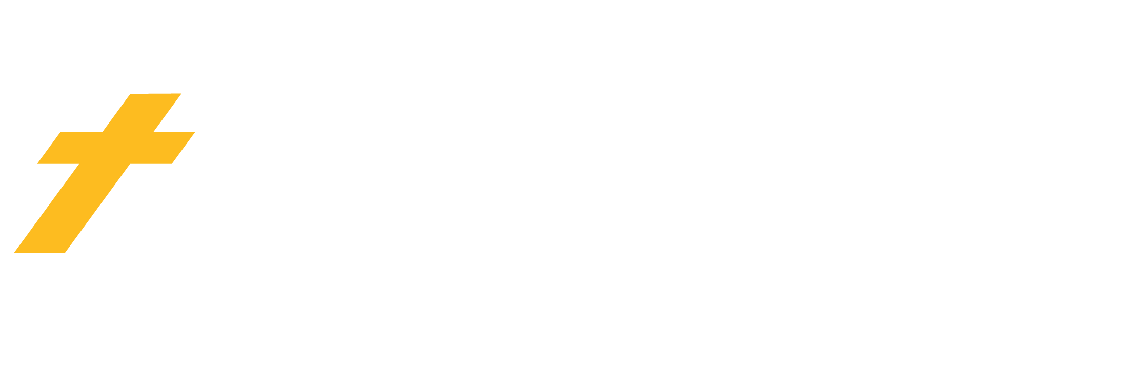 Acn East Maitland Logo Reverse Gold Cross - Graphic Design (2219x785), Png Download