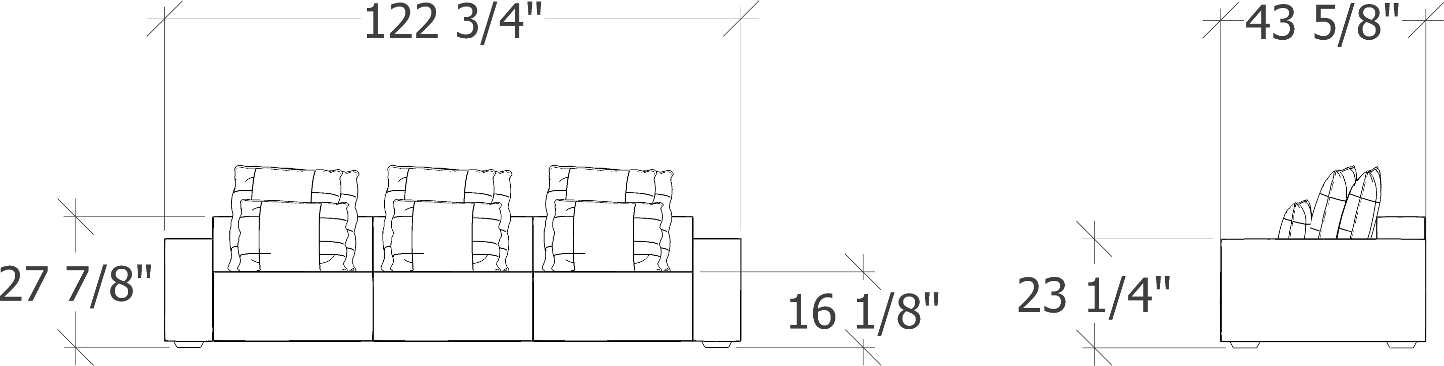 It Is Perfect For Those Rooms That Require Lots Of - Architecture (2864x727), Png Download