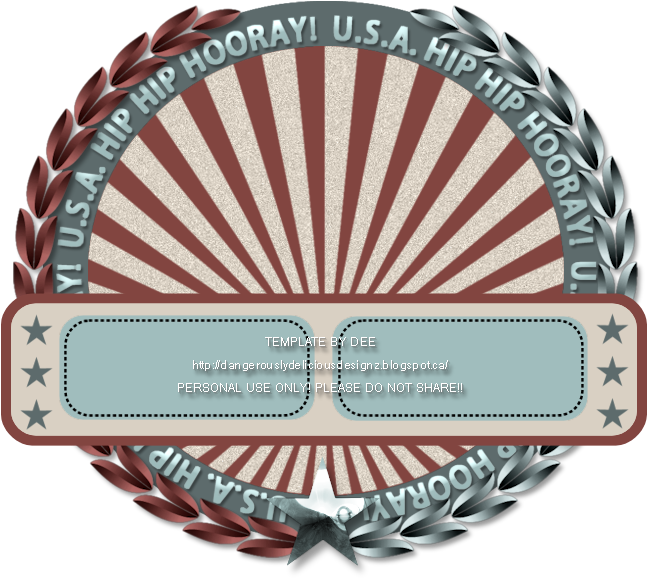 Template Hip Hip Hooray - Crest (700x700), Png Download