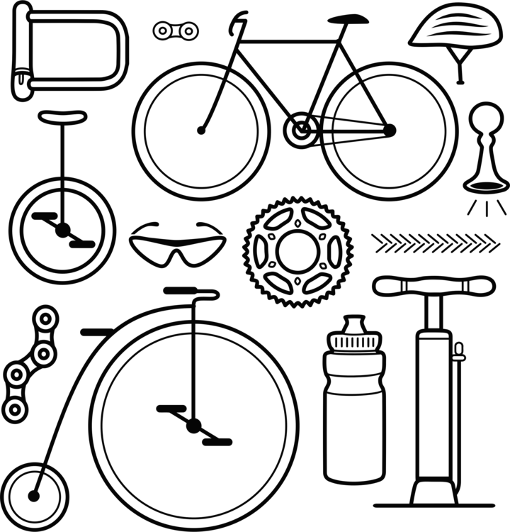 All Photo Png Clipart - Bicycle Water Bottle Clipart (720x750), Png Download
