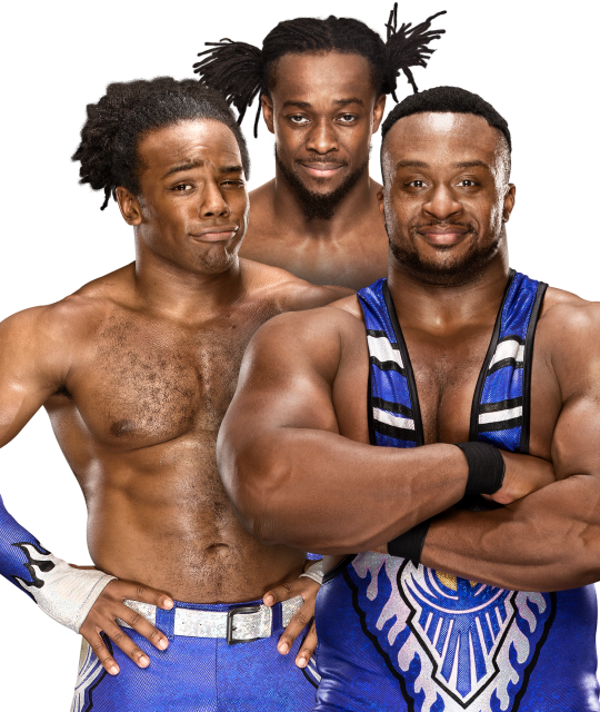 The New Day - New Day Wwe Png (540x640), Png Download