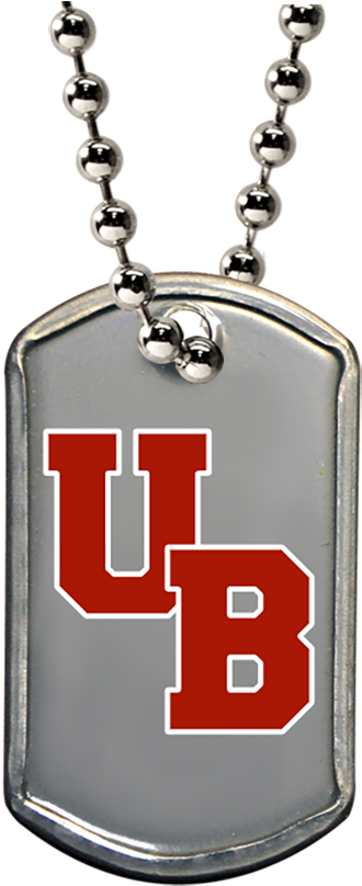 Mini Dog Tag That Is Color Printed With Silver Ball - Dog Tag (866x865), Png Download