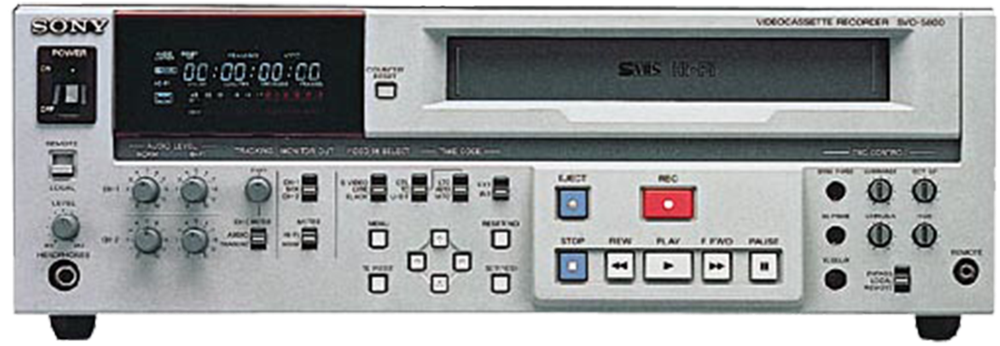 Sony Svo 5800 S Vhs Editor Vtr - Sony Vhs Svo 5800 (1024x922), Png Download