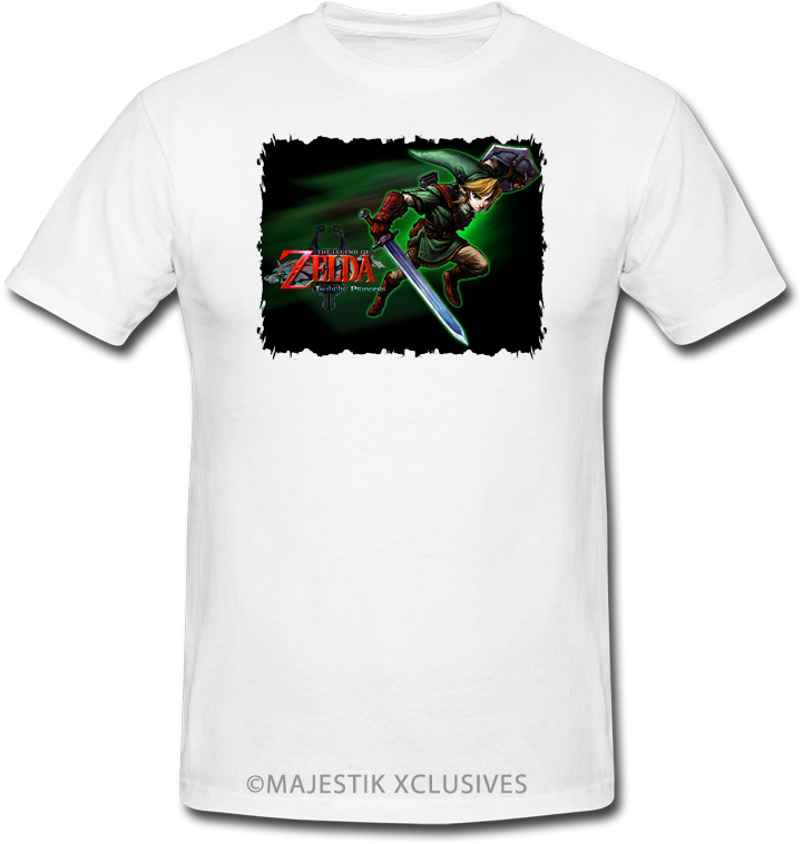 Tp002 Legend Of Zelda Twilight Princess Game T Shirt - T Shirt (800x800), Png Download