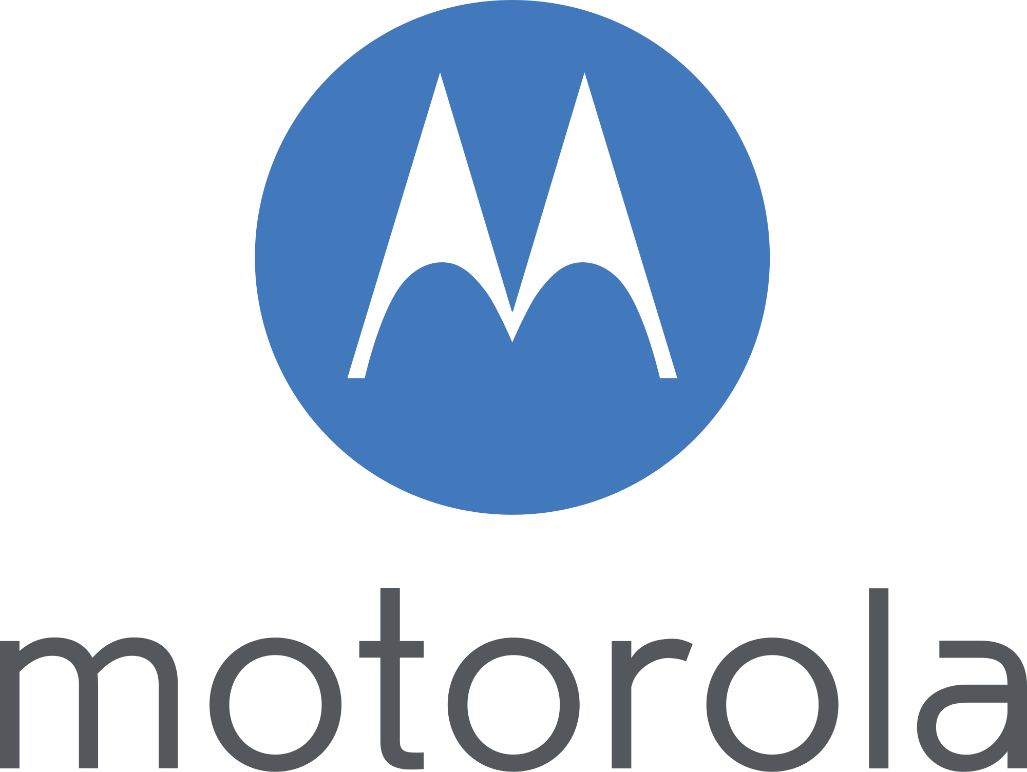 Motorola Logo Design Vectors - Motorola Logo Png (2000x1504), Png Download