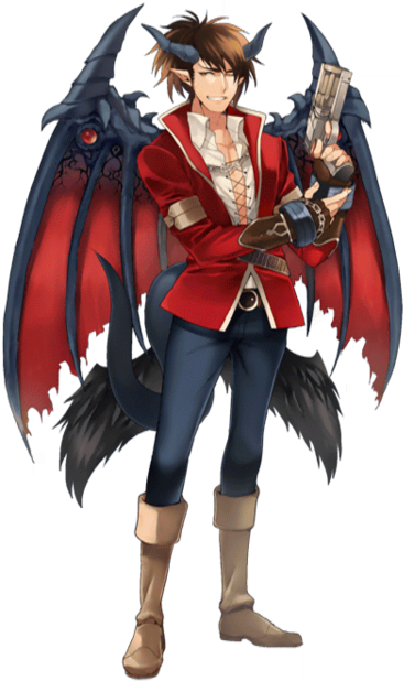 Flare Devil Gunner Transparent - High-heeled Shoe (480x640), Png Download