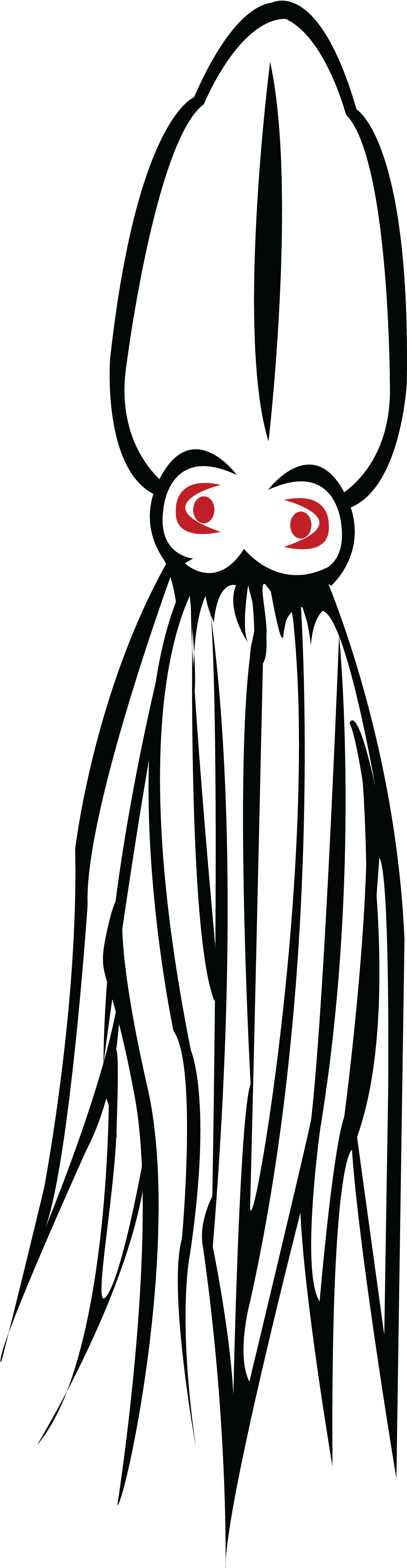 Thevampiresquid Squid Only No Background-01 - Illustration (6389x6389), Png Download