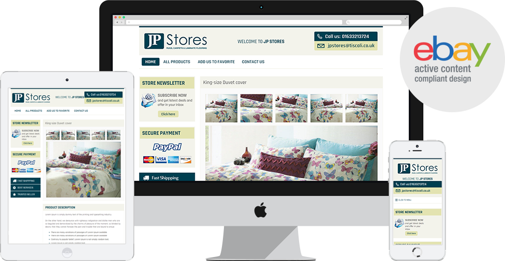 Ebay Active Content Complaint Listing And Store Design - Catherine Lansfield Butterfly Fusion - Single Duvet (1008x521), Png Download