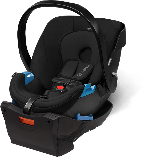 Infant Car Seat, Rear-facing - Cybex Cloud Q Midnight Blue (675x675), Png Download