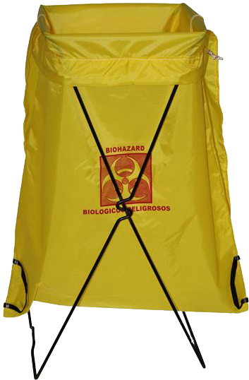 Bio Hazard Laundry Bags - Tent Biohazard Transparent Png (356x550), Png Download
