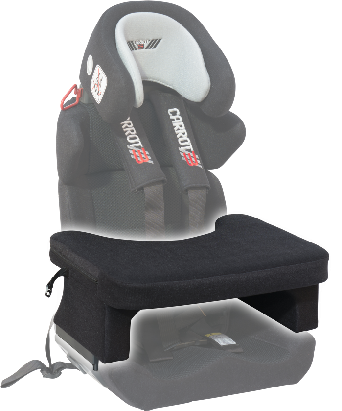 Carrot Car Seat Tray Table - Car Seat (1000x1000), Png Download