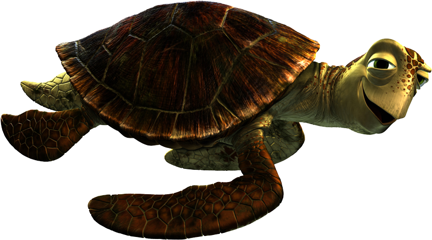 Finding Dory Post12 Crush Finding Nemo, - Turtle From Finding Dory (960x518), Png Download