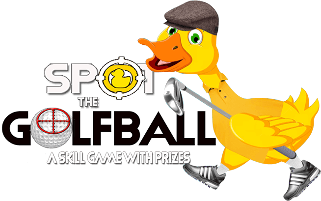 Get Started Spot The Golf Ball Banner Logo - Golf (654x409), Png Download